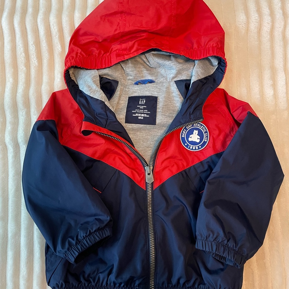 Baby Gap lightweight hooded jacket